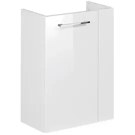 Fackelmann Waschbeckenunterschrank SBC Weiß 44 cm