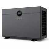 poolomio® Wärmepumpe Pool 9 kW Full-Inverter | Ultra leise 16,8 dB(A) | WiFi-App Steuerung | Heizen & Kühlen | COP 14 | Für Pools 20–45 m3 | Poolheizung bis -12°C