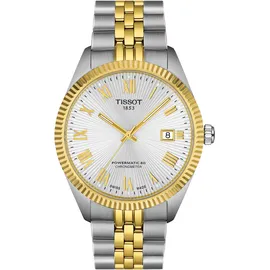 TISSOT Ballade 39mm T156.408.22.033.00 Herrenuhr Powermatic 80 COSC Bicolor