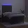vidaXL Boxspringbett 100 x 200 cm Dunkelgrau