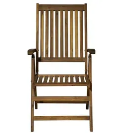 Möbilia Gartensessel 2er-Set 56 x 74 x 108 cm natur klappbar