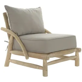 fijalo Gartenstuhl DKD Home Decor 82 x 80 x 73 cm hellgrau 3 St.