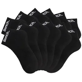 BENCH Sportsocken 12x Schwarz 39-42