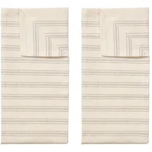 Broste Copenhagen Geschirrtuch Karl 50x70cm 2er Set fungi grey