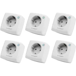HOMEMATIC IP 157338A0, Schaltsteckdose, 6 Stück