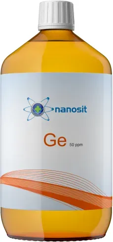 nanosit kolloidales Germanium 50 ppm, 1000 ml