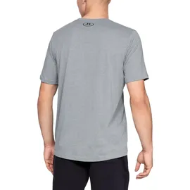 Under Armour Sportstyle Left Chest Trainingsshirt Herren 036 steel light heather/black L