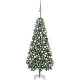 vidaXL Künstlicher Weihnachtsbaum grün 210 cm