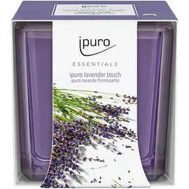 ipuro Duftkerze Lavender Touch lila Lavender