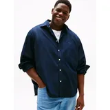 Tommy Hilfiger Big & Tall Langarmhemd Blau 4XL