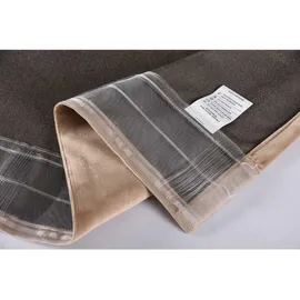 Gardinenbox Vorhang »Milano« HxB 235x135 cm, Sand