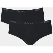 SLOGGI Midislip Men Basic (2er Pack) perfekter Sitz, mit Eingriff schwarz 6