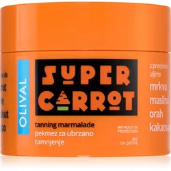Olival SUPER Carrot Tanning Jam Produkt zur Beschleunigung und Verlängerung der Bräunung ohne Schutzfaktor 100 ml