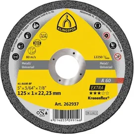 KLINGSPOR A 60 Extra Trennscheibe 125 mm 10 Stück
