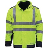 Asatex Wetter-,Flamm- u.Warnschutzjacke Gr.XXXL gelb/blau