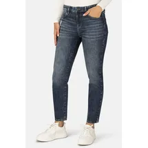 Stooker Zermatt Denim Indigo Damen 5-Pocket-Jeans Straight Fit Denim/Jeans clean wash eng lang - 38W / 30L