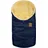 Heitmann-Felle Fußsack HEITMANN FELLE "Eisbärchen - Kleiner Lammfell Winterfußsack - Premium Qualität", Kinder, blau (marine), Polyester, Fußsäcke Fußsack, mit echtem Lammfell, für Tragschalen, Kinderwagen u.v.m