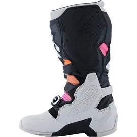 Alpinestars Tech 7 Schwarz/Grau/Orange/Neon-Pink 51