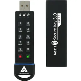 Apricorn Aegis Secure Key 120GB schwarz USB 3.0
