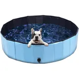 BURI Hundepool Hundepool Schwimmbecken Swimmingpool Badewanne Faltbar Kinderpool POOL