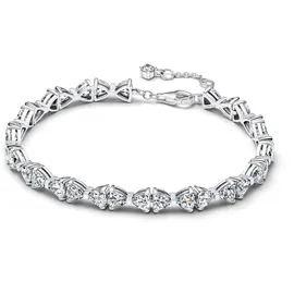 Pandora Timeless Schleife Kettenarmband aus Sterling Silber mit Zirkonia 594262C01-20 Größe 20 cm