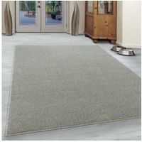 Homtex Wunderschöne ATA Teppich, Moderner Einfarbig Teppich, rechteckig, Höhe 12 mm