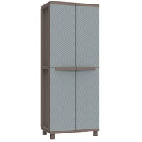 Terry Kunststoffschrank J Rattan 368  (L x B x H: 37,5 x 68 x 170 cm, Traglast: 10 kg/Boden)