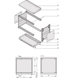 Schroff ratiopacPRO air Gehäuse - RATIO.AIR FB 3/4HE 84TE 435T