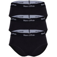 Marc O'Polo Damen Panty Hipster Panties, Black, Small