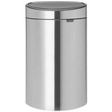 BRABANTIA Touch Bin New 40 l matt steel