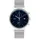 Audi Collection Audi Chronograph Uhr Armbanduhr Ringe Logo Herren, Silber/blau