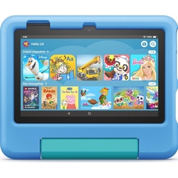 Amazon Fire 7 Kids (2022) inkl. Hülle (7", 16 GB, Blue), Tablet, Blau