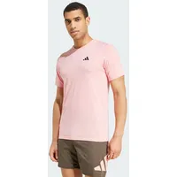 Adidas Train Essentials Feelready Training T-Shirt Semi Pink Spark / Black S