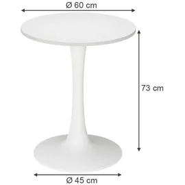 Vicco Carl Ø 60 cm weiß