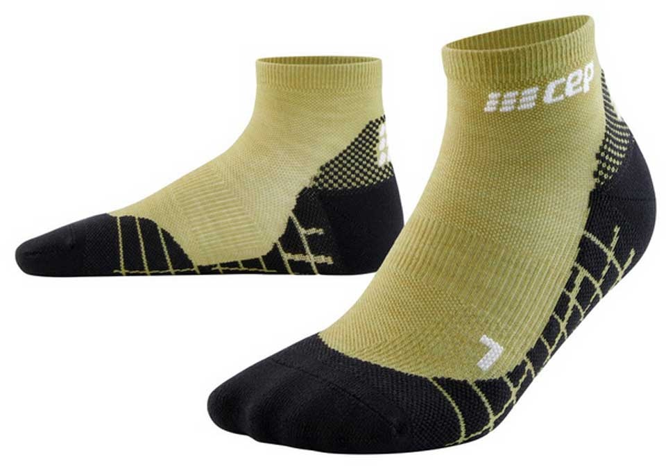 Light Merino Socks Hiking Low Cut Herren Olive -45-48+ (Herren)