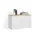 livinity® Eckkommode Piave 80 x 50 x 40 cm Weiß