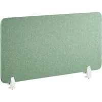 Beliani Schreibtischtrennwand SPLIT Grün