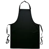 PORTWEST Baumwoll-Latzschürze, Größe: Einheitsgröße, Farbe: Schwarz, S840BKR