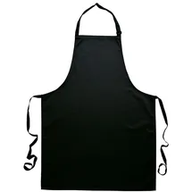 PORTWEST Baumwoll-Latzschürze, Größe: Einheitsgröße, Farbe: Schwarz, S840BKR