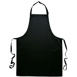 PORTWEST Baumwoll-Latzschürze, Größe: Einheitsgröße, Farbe: Schwarz, S840BKR
