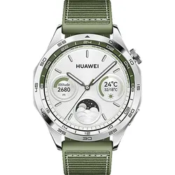 HUAWEI WATCH GT 4 46 Smartwatch Woven, 140 - 210mm, Grün
