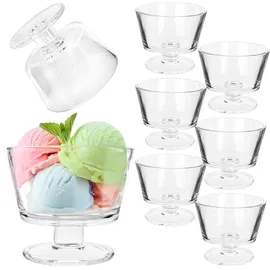 Kadax Eisbecher, 280 Milliliter Dessertschale aus hochqualitativem Glass, - Kadax