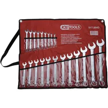 KS Tools Ringmaulschlüssel-Satz abgewinkelt 21-tlg. 6-32 mm