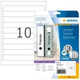 Herma Ordneretiketten 5119 weiß 25 Blatt