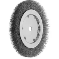 Lessmann Einreihige Rundbürste INOX-Draht 0,30 mm, Bürsten-⌀xBürstenbreite: 200X16 mm