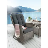 Destiny Casa Gartensessel 67,5 x 83 x 100 cm vintage grau
