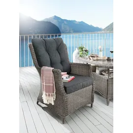 Destiny Casa Gartensessel 67,5 x 83 x 100 cm vintage grau