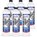 FASTX LIQUIDSOLUTIONS Fast X Bremsenreiniger 3x1 Liter – Werkstattreiniger Frei von Aceton, Schnelle & Effektive Reinigung, Schonend & Rückstandsfrei mit Sehr Kurzer Verdunstungszeit (3x1 Liter)
