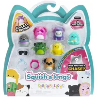 squish-a-longs Minifiguren 8er Pack, Set Series 2, Style 1, 2.5 cm