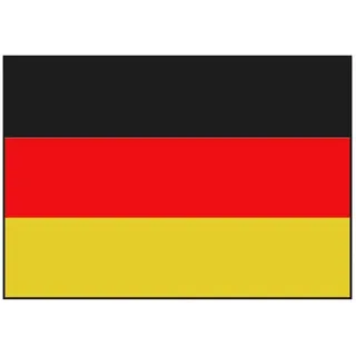 Flagge  (Deutschland, 100 x 70 cm, Spunpolyester)